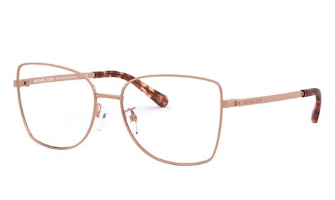 michael kors gold frame glasses|who makes michael kors frames.